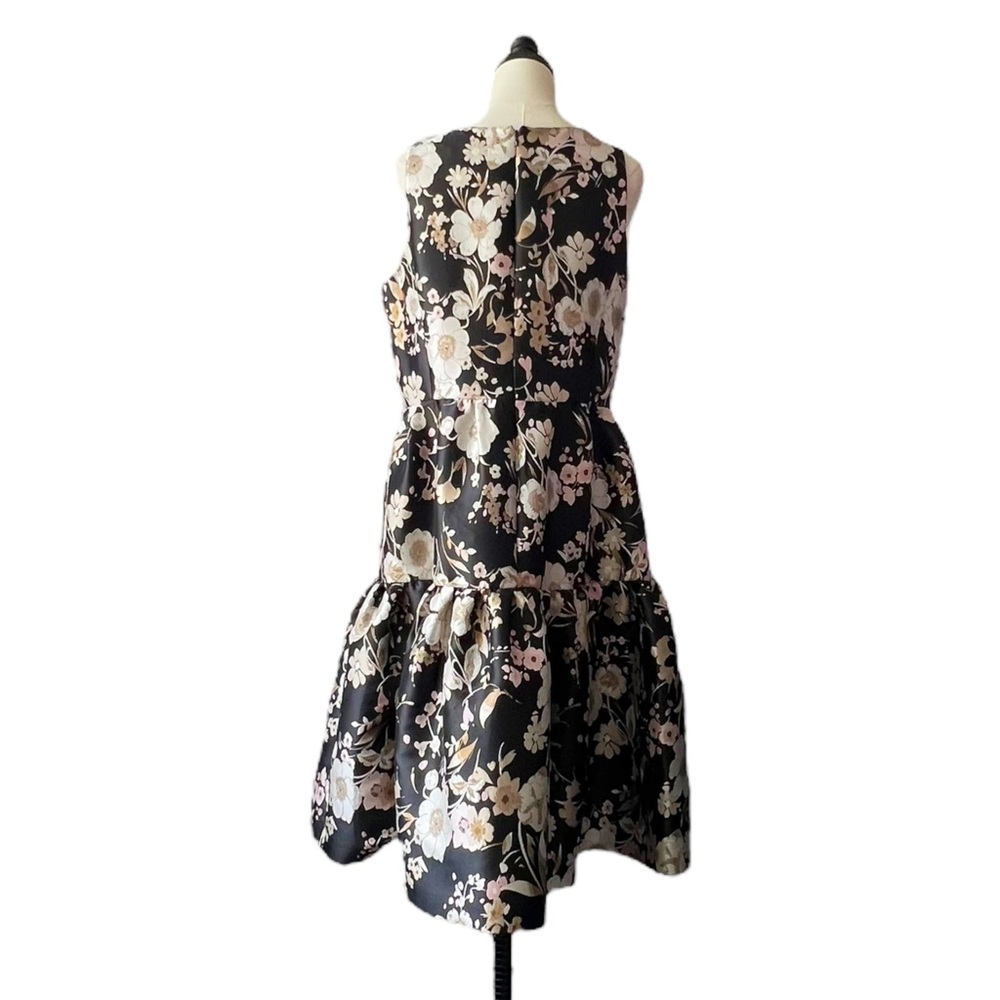 Eliza J Black Floral Dress - Picture 7 of 13
